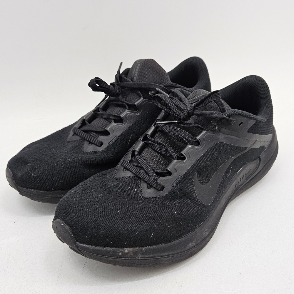 Nike Downshifter 12 Mens 11 Black Running Shoes DV4023-001 Mesh Athletic Gym